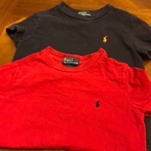 Two polo shirts